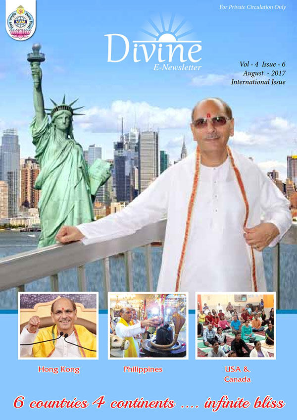 Divine-E-newsletter August 2017 International Issue-Vishwa Jagriti Mission-Sudhanshu Ji Maharaj