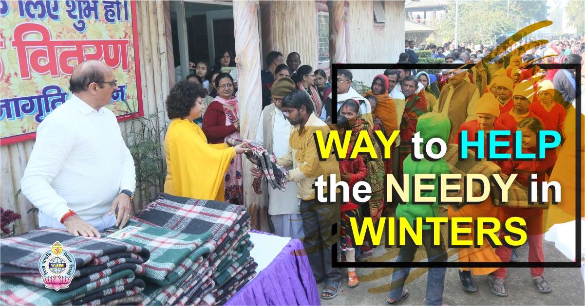 WAY to HELP the NEEDY in winters