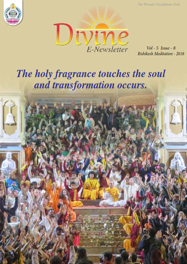 Divine E-Newsletter Rishikesh Meditation 2018 issue