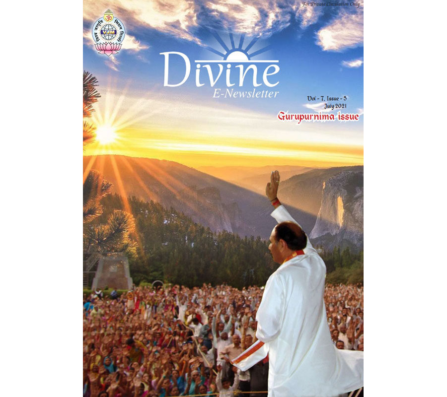 Divine E-Newsletter July 2021 Guru Purnima issue